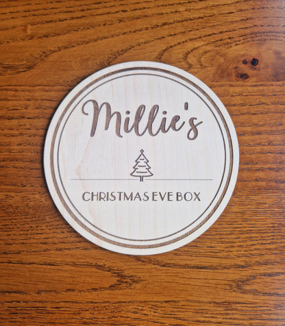 Christmas Eve Box Topper