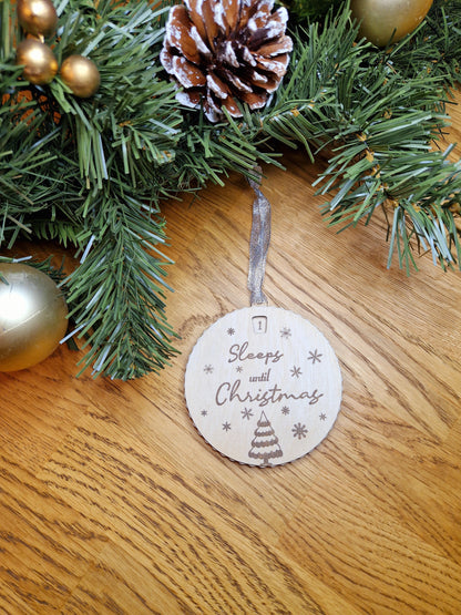Christmas Countdown Bauble