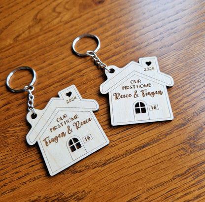 First Home Keyring