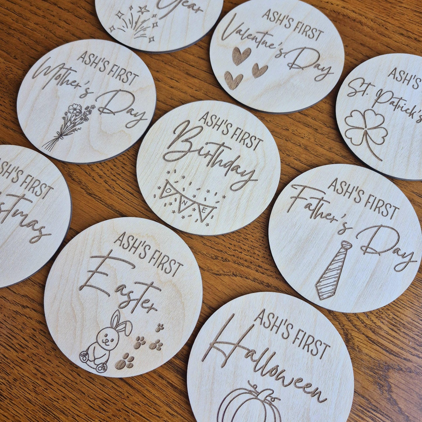 Baby Holiday First Milestones