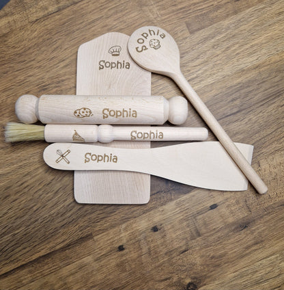 Children's Personalised Baking Set