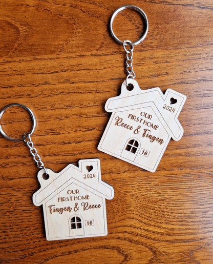 First Home Keyring