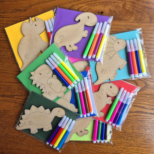 Colour Your Own Dinosaur