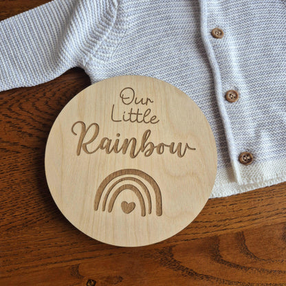 Our Rainbow Birth Disc