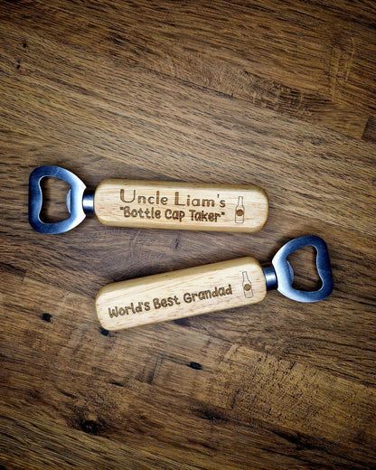 Wooden Bottle Opener
