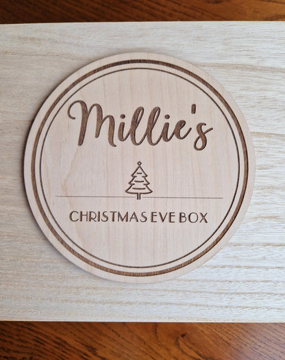 Christmas Eve Box Topper
