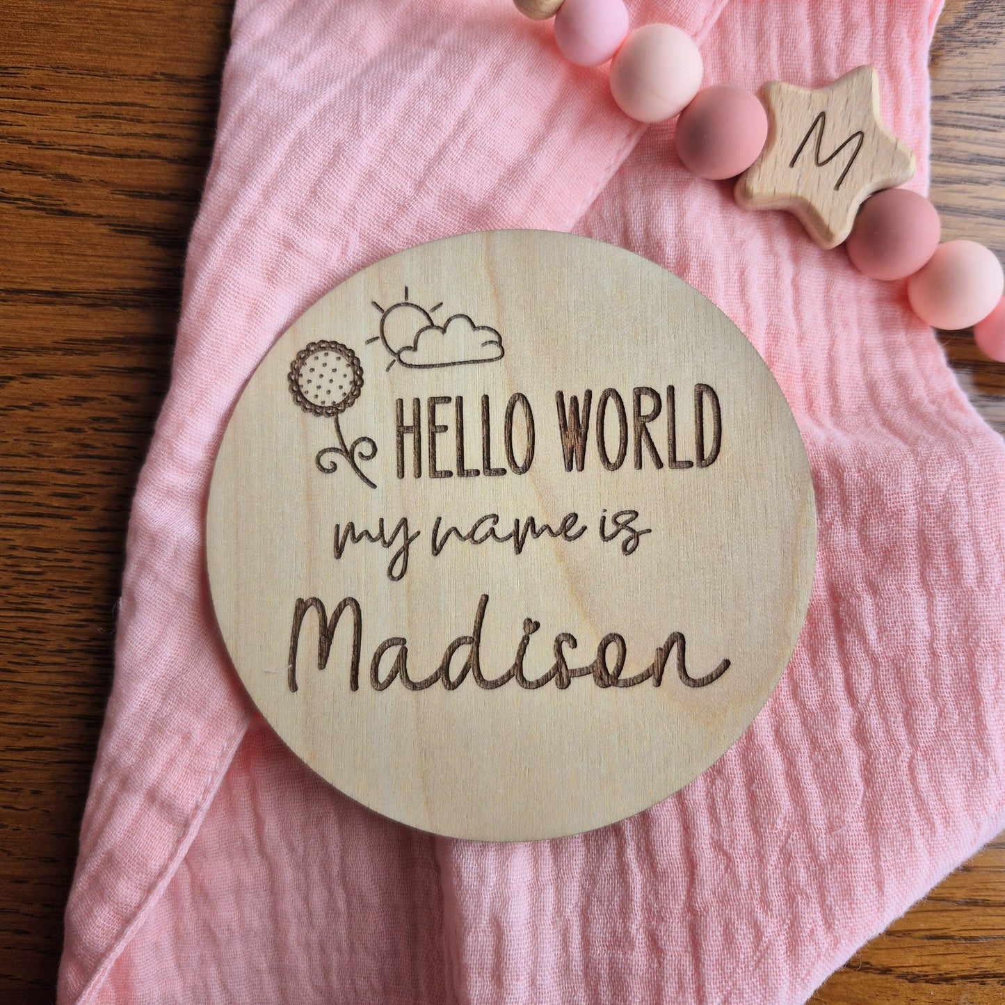 Hello World Birth Disc