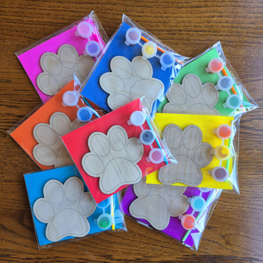 Paint Your Own Paw Print
