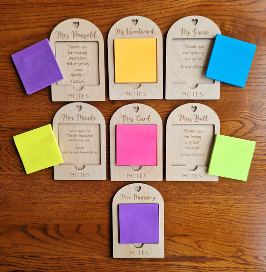 Sticky Note Holder Heart