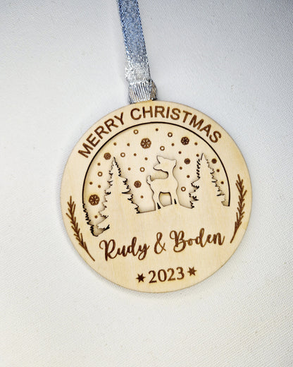Baby Reindeer Bauble
