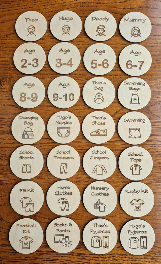 Wardrobe Labels