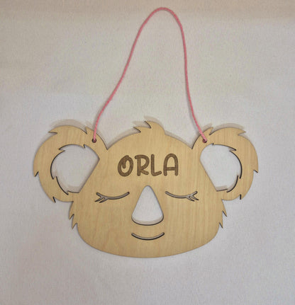 Personalised Koala Sign