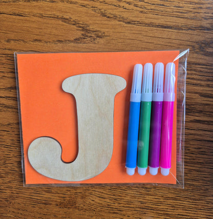 Colour Your Own Letters
