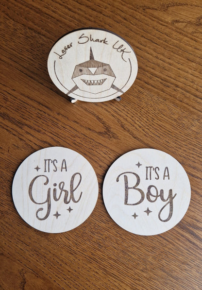 It's a Girl/Boy Birth Disc