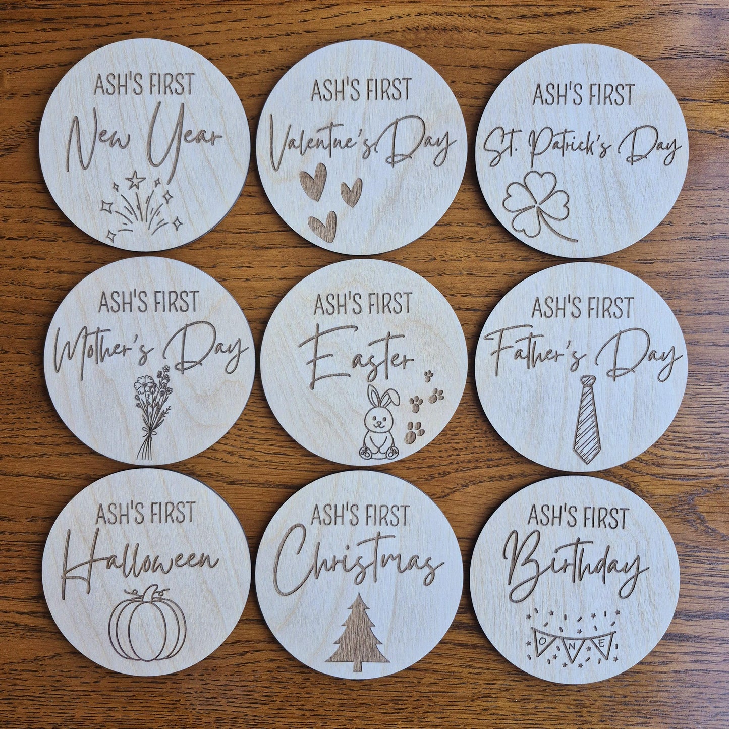 Baby Holiday First Milestones