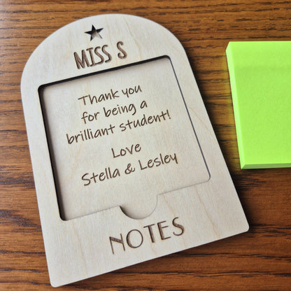 Sticky Note Holder Star