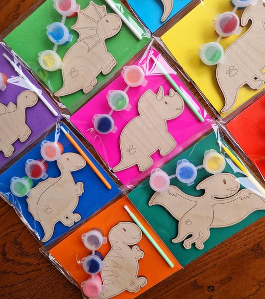 Paint Your Own Dinosaurs