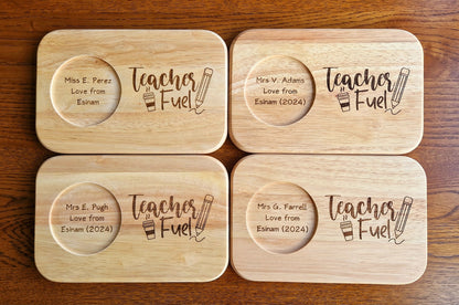 Tea & Biscuits Wooden Board