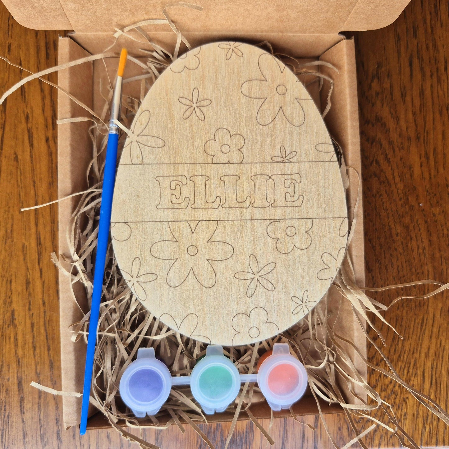 Paint Your Own Personalised Egg
