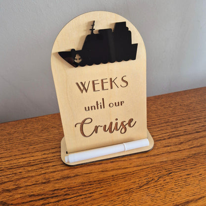 Cruise Countdown Plaque