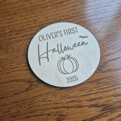 My First Halloween Pumpkin Disc